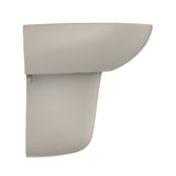 TOTO LHT241.4G#03 Supreme Oval Wall-Mount Bathroom Sink with Shroud for 4" Center Faucets, Bone