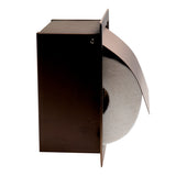 ALFI Brand ABTPP77-BC PVD Brushed Copper Stainless Steel Recessed Toilet Paper Holder with Cover