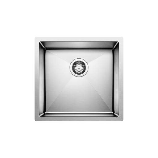 Blanco 516224 Precision R10 19" Single Bowl Undermount Stainless Steel Kitchen Sink