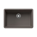 Blanco 527412 Precis SILGRANIT 27" Single Bowl Undermount Kitchen Sink - Volcano Gray