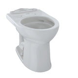 TOTO C453CUFG#11 Drake II Universal Height Round Toilet Bowl with CEFIONTECT, Colonial White