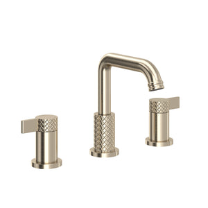 House of Rohl TE09D3LMSTN Tenerife Widespread Bathroom Faucet with U-Spout