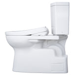 TOTO MW4744736CUFG#01 WASHLET+ Vespin II 1G Two-Piece Toilet and WASHLET+ S7A Bidet Seat, Cotton White