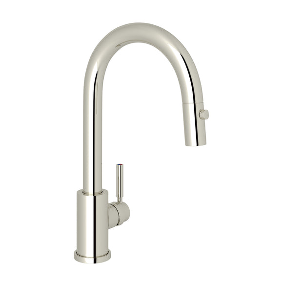 Rohl U.4043PN-2 Perrin and Rowe Holborn Pulldown Bar and Food Prep Faucet