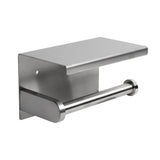 ALFI Brand ABTP66-BSS Brushed Stainless Steel Toilet Paper Holder with Shelf