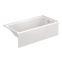Duravit 700653000000090 No.1 60" x 30" Alcove Bathtub 