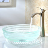 ANZZI LS-AZ064 Canta Series Deco-Glass Vessel Sink in Lustrous Translucent Crystal