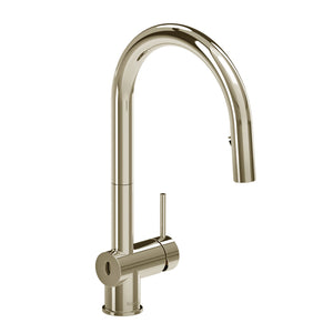 House of Rohl AZ211PN Azure Pull-Down Touchless Kitchen Faucet with C-Spout