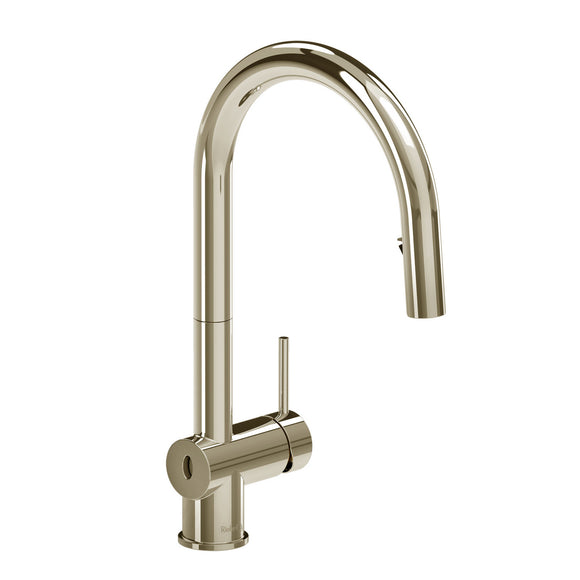 House of Rohl AZ211PN Azure Pull-Down Touchless Kitchen Faucet with C-Spout