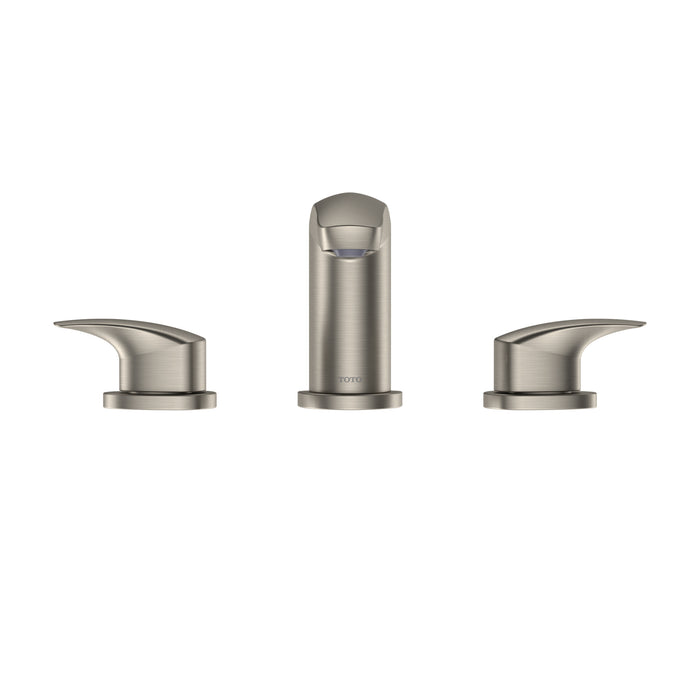 TOTO TLG09201U#BN GM 1.2 GPM Two Handle Widespread Bathroom Sink Faucet, Brushed Nickel