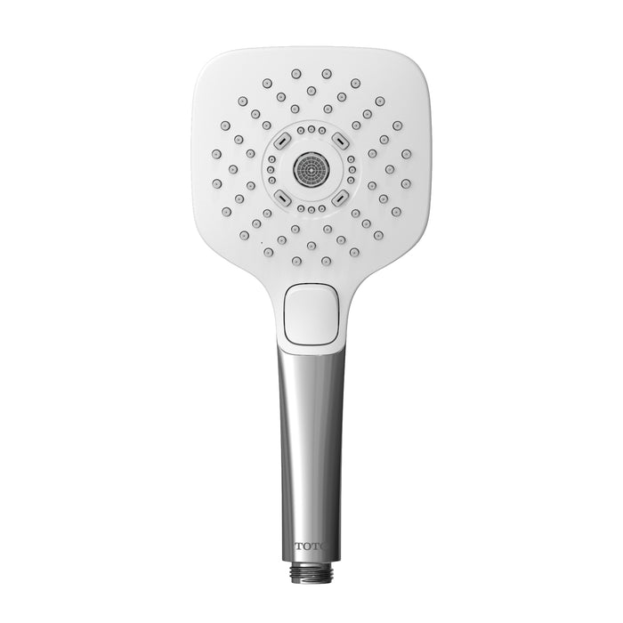 TOTO TBW02015U4#CP G Series 1.75 GPM Multifunction 4" Square Handshower in Polished Chrome