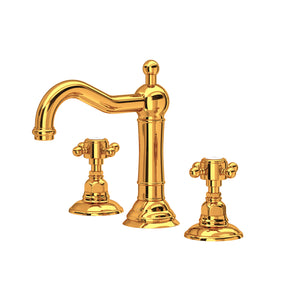 House of Rohl A1409XMIB-2 Acqui Column Spout Widespread Bathroom Faucet