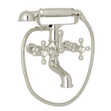 House of Rohl AC7X-PN Arcana Exposed Tub Filler with Handshower