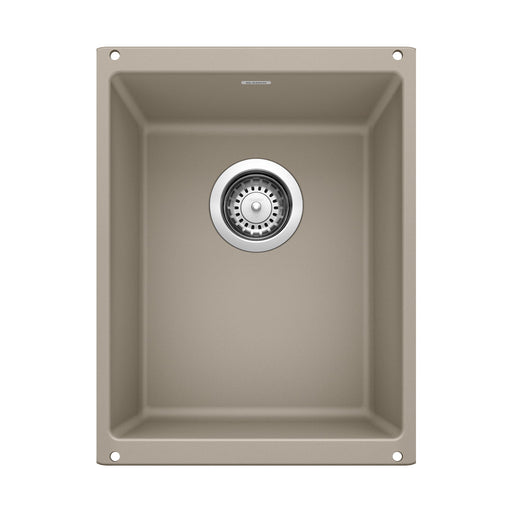 Blanco 517676 Precis SILGRANIT 13" Undermount Bar Sink - Truffle