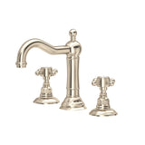 House of Rohl A1409XMSTN-2 Acqui Column Spout Widespread Bathroom Faucet