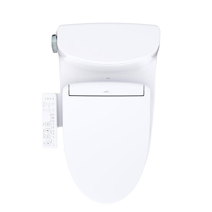 TOTO MW6183346CEFG#01 UltraMax Low Profile WASHLET+ S2 One-Piece Elongated 1.28 GPF Universal Height Toilet