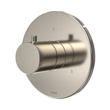 TOTO TBV01104U#PN Round Three-Way Diverter Shower Trim, Polished Nickel