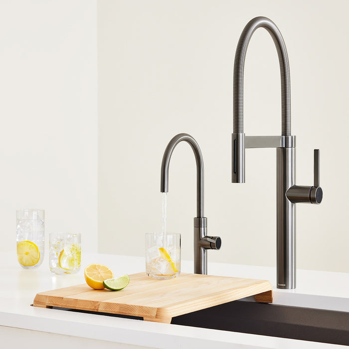 Blanco 527492 Culina II High Arc Beverage Faucet - RO Compatible - Satin Dark Steel