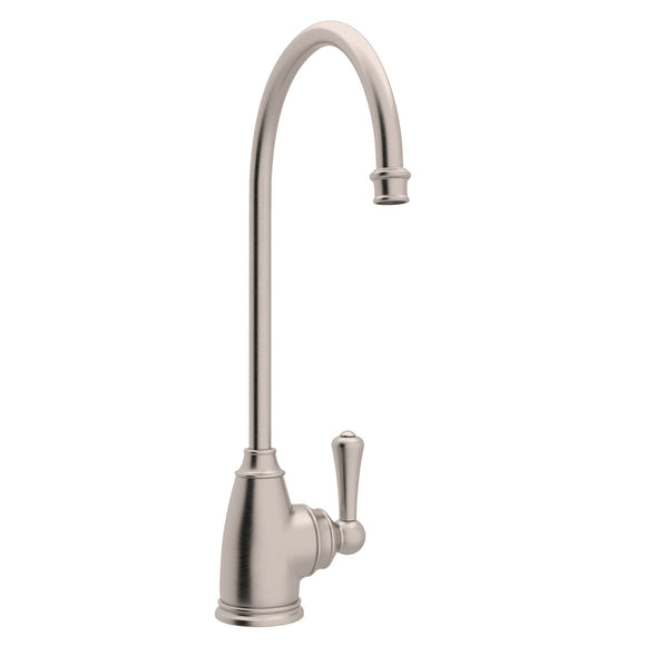 Rohl U.1625L-STN-2 Perrin and Rowe Georgian Era C-Spout Filter Faucet