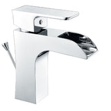 Forza Series Single Hole Single-Handle Low-Arc Bathroom Faucet in Polished Chrome