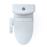 TOTO MW4463074CEMFGN#01 Aquia IV Two-Piece Elongated Universal Height Dual Flush Toilet and WASHLET C2 Bidet Seat