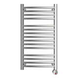 Broadway 20" Wall-Mounted Towel Warmer in Brushed Nickel