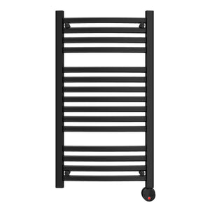 Broadway 20" Wall-Mounted Towel Warmer in Matte Black