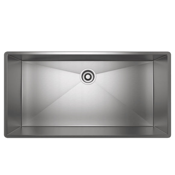 House of Rohl RSS3618SB Forze Single Bowl Stainless Steel Kitchen Sink