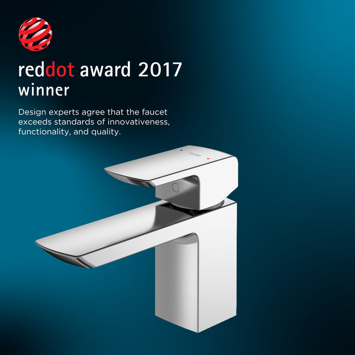 TOTO TLG02301U#CP GR Series Single Handle Bathroom Sink Faucet with Drain Assembly, Polished Chrome