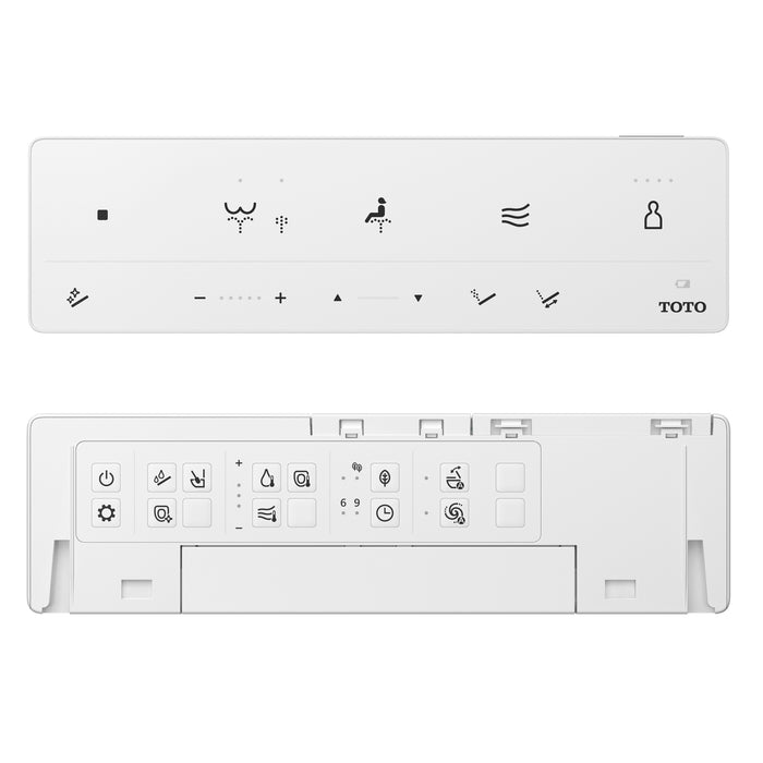 TOTO SW3445#01 Washlet S5 Electronic Bidet Toilet Seat - Round, Cotton White