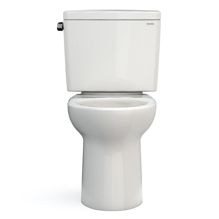 TOTO CST776CSFG#11 Drake Two-Piece Elongated 1.6 GPF Universal Height Toilet, Colonial White