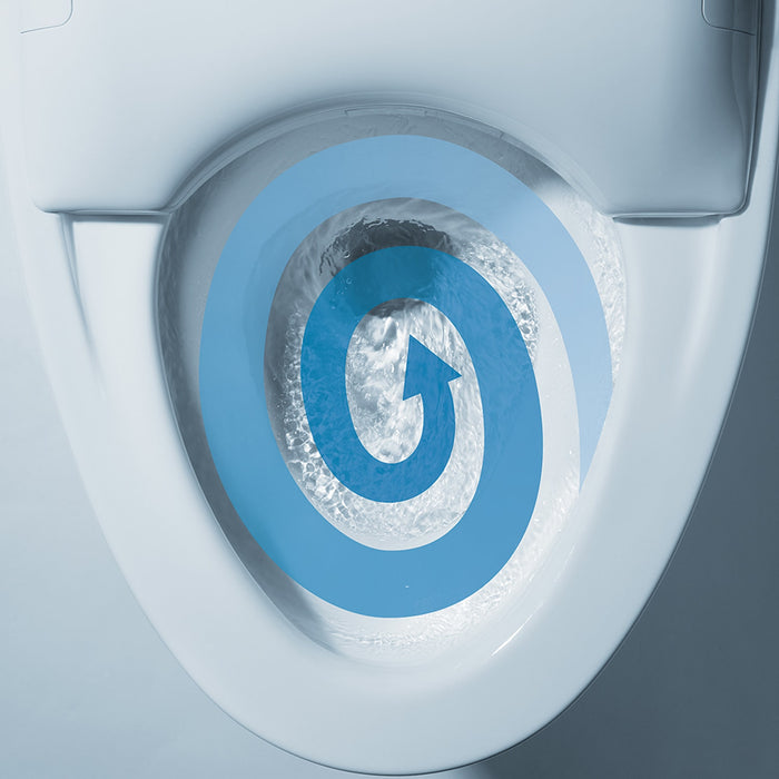 TOTO MS903CUMFX#01 Neorest NX2 Dual Flush Universal Height Toilet with Integrated Washlet Bidet Seat