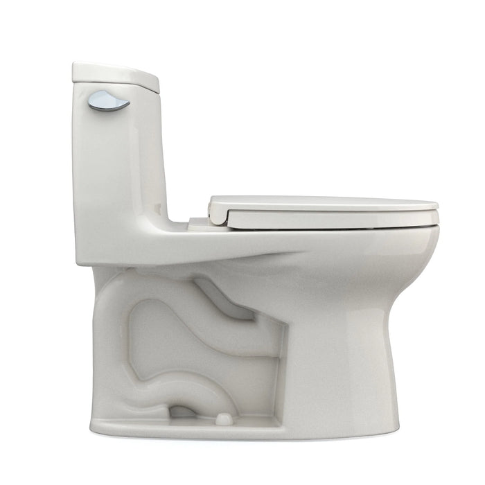 TOTO MS604124CUFG#12 UltraMax II 1G One-Piece Elongated Universal Height Toilet with SoftClose Seat, Sedona Beige