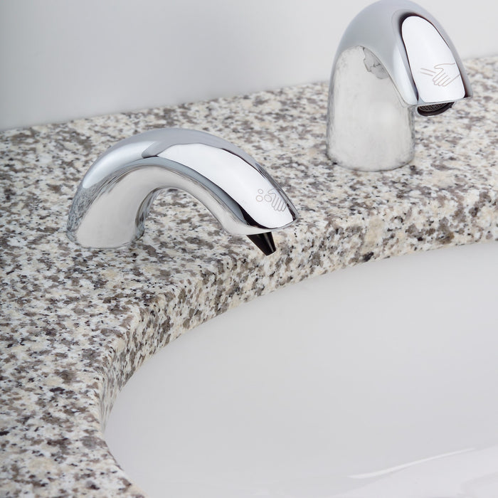 TOTO TES205AA#CP Touchless Auto Soap Dispenser Controller with 3 Liter Reservoir, 20 Liter Subtank, and 3 Spouts