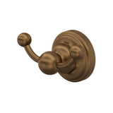 Rohl U.6922EB Perrin and Rowe Edwardian Wall Mount Double Robe Hook