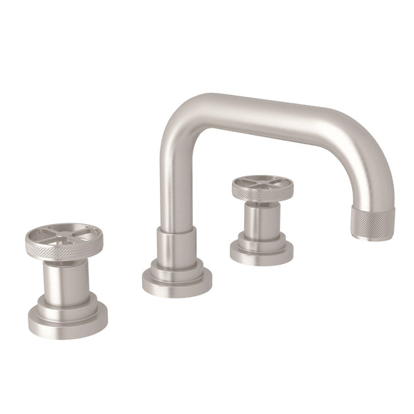 House of Rohl A3318IWSTN-2 Campo U-Spout Widespread Bathroom Faucet