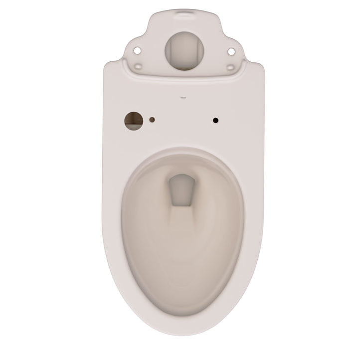 TOTO CT472CUFGT40#03 Glaston WASHLET+ Elongated Skirted Toilet Bowl, Bone Finish