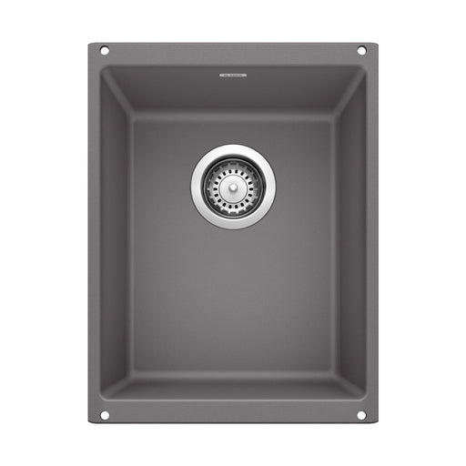 Blanco 519048 Precis SILGRANIT 13" Undermount Bar Sink - Cinder