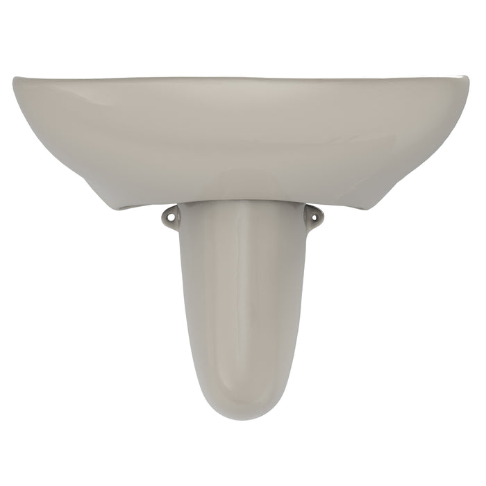 TOTO LHT242G#03 Prominence Oval Wall-Mount Bathroom Sink Shroud for Single Hole Faucets, Bone