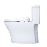 TOTO MW6464736CEMFGN#01 WASHLET+ Aquia IV One-Piece Dual Flush Toilet with S7A Electric Bidet Seat