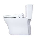 TOTO MW6464726CEMFGNA#01 Aquia IV One-Piece Elongated Dual Flush Toilet with S7 Bidet Seat