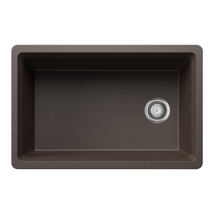 Blanco 443308 Inteos SILGRANIT 30" Single Bowl Undermount Workstation Kitchen Sink - Cafe