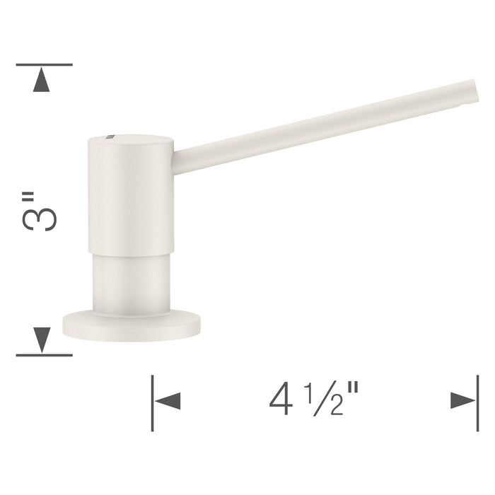 Blanco 401216 Torre Soap Dispenser - White