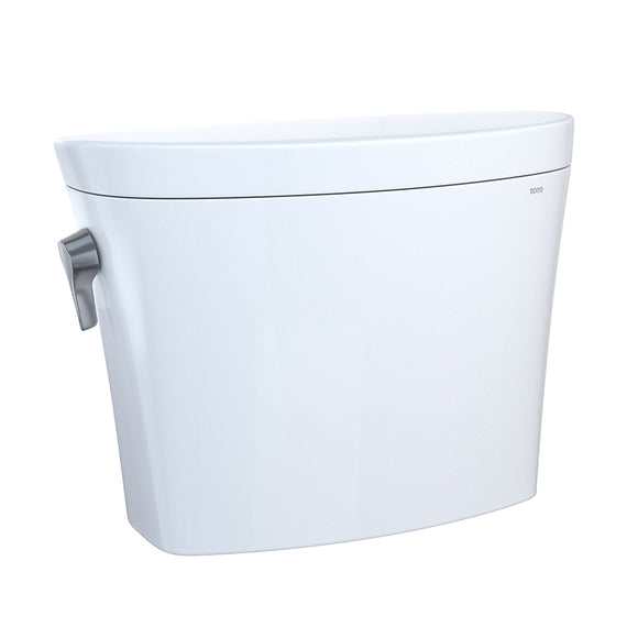 TOTO Aquia IV Arc Dual Flush 1.28 and 0.9 GPF Toilet Tank Only with WASHLET+ Auto Flush Compatibility, Cotton White - ST448EMNA#01