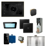 XDream Programmable Steam Generator Control Kit with iSteamX Control and Aroma Glass Steamhead in Black Polished Brass