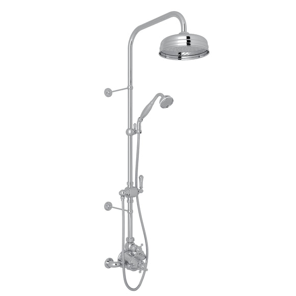 Rohl U.KIT61NX-APC Perrin and Rowe Georgian Era Thermostatic Shower Package