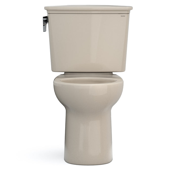 TOTO CST785CEFG#03 Drake Transitional Two-Piece Round 1.28 GPF Universal Height Toilet, Bone