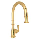 Rohl U.4744ULB-2 Perrin and Rowe Georgian Era Traditional Pulldown Kitchen Faucet