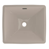 TOTO LT624G#03 Legato Rectangular Undermount Bathroom Sink with CEFIONTECT, Bone