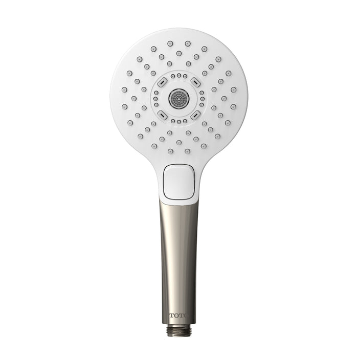 TOTO TBW01011U4#PN G Series 1.75 GPM Multifunction 4" Round Handshower in Polished Nickel